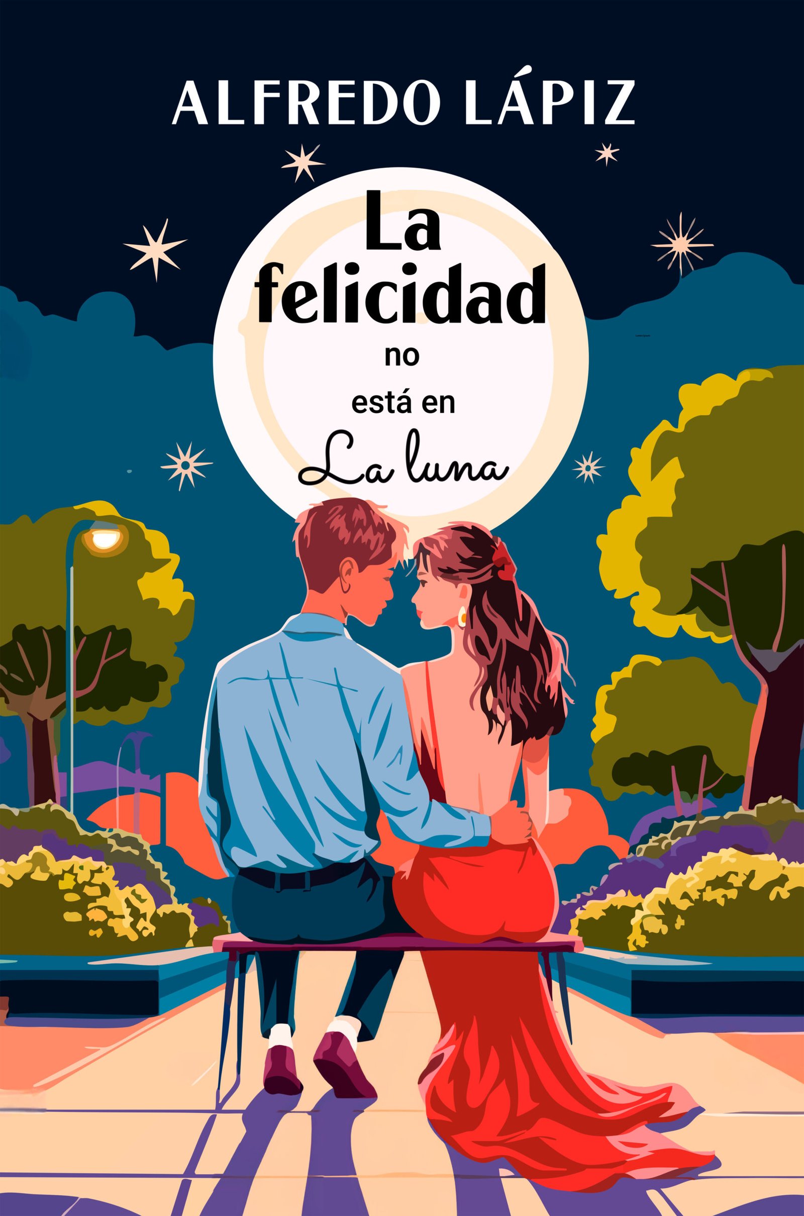 Portada de la felicidad no está en la luna